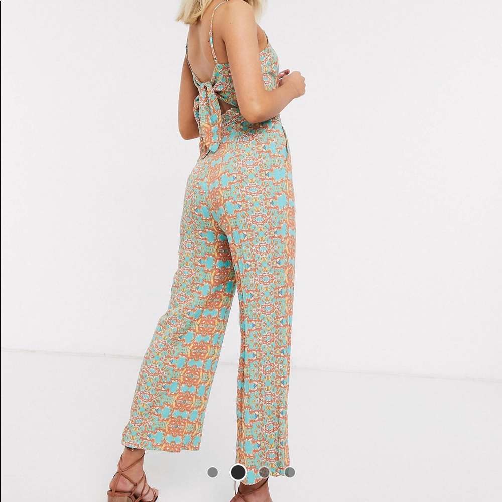 Moon River Cut Out Strappy Jumpsuit